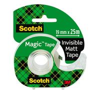 Scotch 19mm x 25m Magic Tape with Dispensered Roll