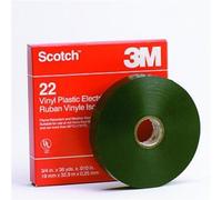 Scotch ® 22 Tape - Heavy Duty PVC Electrical Insulator (One 33m Roll roll of 25mm wide)