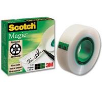 Scotch 25728 Magic Tape, 19 mm x 66 m - Clear