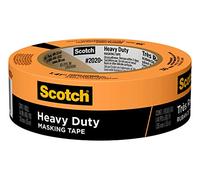 Scotch 3M 2020 Heavy Duty Masking Tape: 1.41 in. x 60 yds. (Orange)