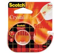 Scotch - 3M Crystal - Adhesive Tape, Transparent, 19 mm x 7.5 m