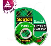 Scotch 3M Magic Tape/Office Tape Dispensered Rolls│Mending Tape│19mm x 15m