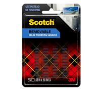 3m 859 Scotch Clear Removable Mounting Squares