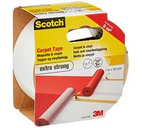 Scotch 4202750B Extra Strong Carpet Tape - White