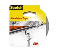 Scotch 47011548 15 m x 48 mm Aluminium Tape, Silver