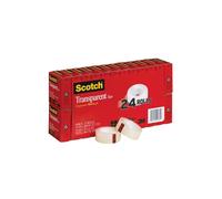 Scotch 600 Multi-Purpose Photo-Safe Self-Adhesive Tape With 1 In. Core, Pack 24