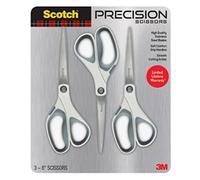 Scotch 8-Inch Precision Scissors, 3-Pack (1448-3)