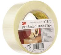 Scotch DE272958237 Bi-Directional Filament Tape Heavy Duty Tape, 50 mm x 50 m, Translucent