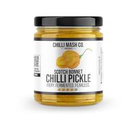 Scotch Bonnet Chilli Pickle 190g - Chilli Mash Co - Hot Traditional Chilli Pickle with Scotch Bonnet Chillies, Rapeseed Oil and Asian Spices