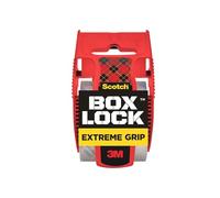 Scotch Box Lock Packaging Tape, 1 Roll with Dispenser, 48 mm x 20.3 m - Strong Clear Packing Tape, Ideal for Packing Boxes and Parcels