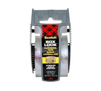 Scotch Box Lock Packaging Tape 195-Ef 48 Mm X 20.3 M Pack 1 Roll With Dispenser