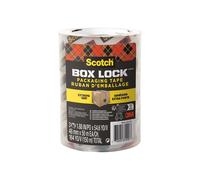 Scotch Box Lock Packing Tape 3in Core (Pack of 3) 3950-LR3-DC