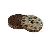 Scotch-Brite 03737 Cut and Polish Unitized Wheel, 3" x 3/4" x 1/4" 7A CRS, 3" Diameter, Abrasive Grit, 15100 Rpm (Pack of 10)