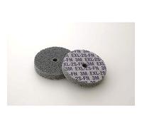 Scotch-Brite 30572 EXL Unitized Wheel, 3" x 1" x 3/8" 2S FIN, 3" Diameter, Abrasive Grit, 10000 rpm