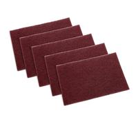 Scotch-Brite 7447B Pro Hand Pad [Very Fine]: 6 in. x 9 in. (Red) / 5-pack