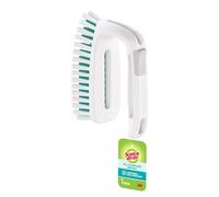 Scotch-Brite All Purpose Brush - Durable Bristles for Tile Floors, Walls, Shower Doors, Tubs & Bathroom Fixtures, Ergonomic Non-Slip Handle, Multi-Surface Cleaning Tool, Easy to Rinse & Store, 1 Count