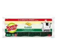 Scotch-Brite Classic Cellulose Scrub Sponge, 6+2 free pieces in pack