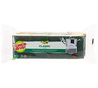 Scotch-Brite Classic Grip Sponge 8 per pack ,Green