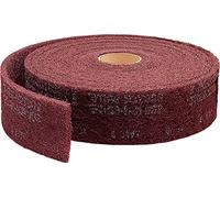 Scotch-Brite Clean And Finish Roll, Aluminum Oxide, 30' Length x 6" Width, Very Fine Grit (Pack of 2)