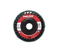 Scotch-Brite Clean and Strip XT Pro Extra Cut Disc, XC-DC, A/O Extra Coarse, Green, 4-1/2 in x 7/8 in, Type 27, Pack of 10, Heavy Duty Metal Stripper Disc, Aluminum Oxide