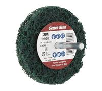 Scotch-Brite Clean and Strip XT Pro Extra Cut Disc XC-ZS, 75 mm x 13 mm x 6 mm, A XCRS, Green, 1 per Package
