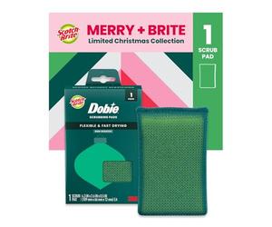 Scotch-Brite Cleaning-sponges, Polyester, Green, 1 Pack