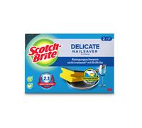 Scotch-Brite Delicate Scrub Sponge Nail Saver 2-Pack