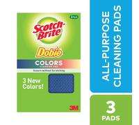 Scotch-Brite Dobie Colours All Purpose Pad 111x68x14mm (Pack of 3) 7100160583
