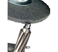 Scotch-Brite EXL Unitized Wheel, Aluminum Oxide, 10000 rpm, 3" Diameter, 1/4" Arbor, 2A Medium Grit (Pack of 1)