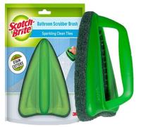 Scotch-Brite Fibre Bathroom Scrubber Brush (Green, Pack of 2)
