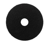 Scotch-Brite Floor Pad, Black, 483 mm | pack of 5 | for stripping | reusable pad, washable, resists clogging and loading