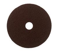 Scotch-Brite Floor Pad, Brown, 483 mm | pack of 5 | for stripping | reusable pad, washable, resists clogging and loading