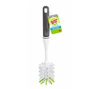 Scotch-Brite Brush, Long-Lasting Bristles, Safe On Multiple Types of Water, Baby, Vases, and More, Reaches Deep Into Glasses & Bottles, 1 Count (Pack of 1)