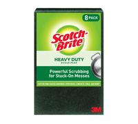 Scotch-Brite Heavy Duty Large Scour Pads Scouring Pads for Kitchen and Dish Cleaning 8 Pads