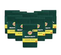 Scotch-Brite Heavy Duty, Scouring Kitchen and Dish, Cast Iron, Green, 30 Pads