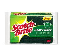 Scotch-Brite Heavy Duty Scrub Sponges: 3-pack (Yellow and Green) / 3-pack