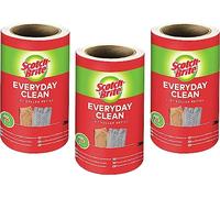 Scotch-Brite Lint Roller Standard, 3 x refill 56 Sheets, Weiß