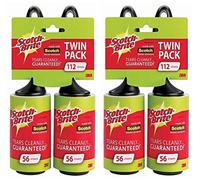 Scotch-Brite Lint Roller Twin Pack (Pack of 2) 224 Sheets Total