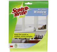 Scotch-Brite Microfibre Glass Cleaning Cloth (Pack of 4)