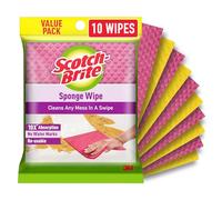 Scotch-Brite ,Multi-purpose , Easy to use kitchen cleaning Sponge Wipe (10 -Pieces)