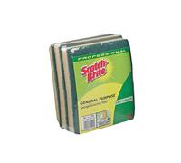 Scotch-brite No 74 Professional General Purpose Sponge Scourer 6pk