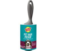 Scotch-Brite Pet Hair Pickup Extra Sticky Lint Roller, Designed for Removing Fur + Fluff on Couches, Clothes, Dog and Cat Beds, & More, 1 Pack, 95 Easy-Tear Adhesive Sheets Total