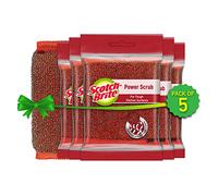 Scotch-Brite Power Scrub, 5 Steel Loops, Lightweight, Long-lasting, Pack of 5