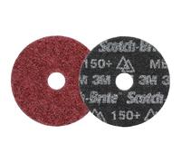 Scotch-Brite Precision Heavy Duty Surface Conditioning Disc, HD-DH, Medium 150+, 114.3 mm x 22.23 mm