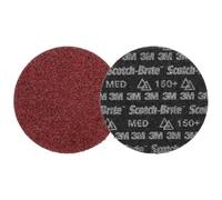 Scotch-Brite Precision Heavy Duty Surface Conditioning Disc, HD-DH, Medium 150+, 114.3 mm x NH