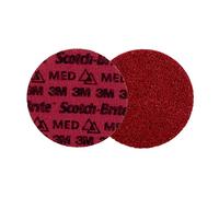 Scotch-Brite Precision Surface Conditioning Disc, PN-DH, Very Fine, 5 in x NH, Hook and Loop Attachment, Multi-Purpose Disc for Grinding, Polishing, and Blending