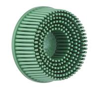 Scotch-Brite Roloc Bristle Disc RD-ZB, TR, Green, 50 mm x 15.9 mm, Tapered