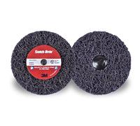 Scotch-Brite Roloc+ Clean and Strip XT Pro Disc XO-ZR, 100 mm x 13 mm x 6 mm, S XCRS, Purple