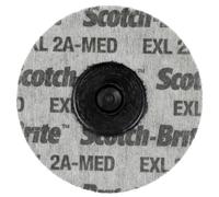 Scotch-Brite Roloc EXL Unitized Wheel XL-DR, 76 mm x 6 mm, 2A MED