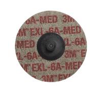 Scotch-Brite Roloc EXL Unitized Wheel XL-DR, 76 mm x 6 mm, 6A MED